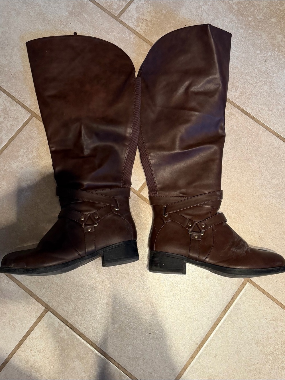 torrid Dark Brown Over-the-Knee Riding Boots